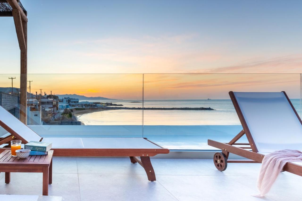 Kokkini Hani Wave, An Idyllic Seafront Suite By Nirousuites מראה חיצוני תמונה