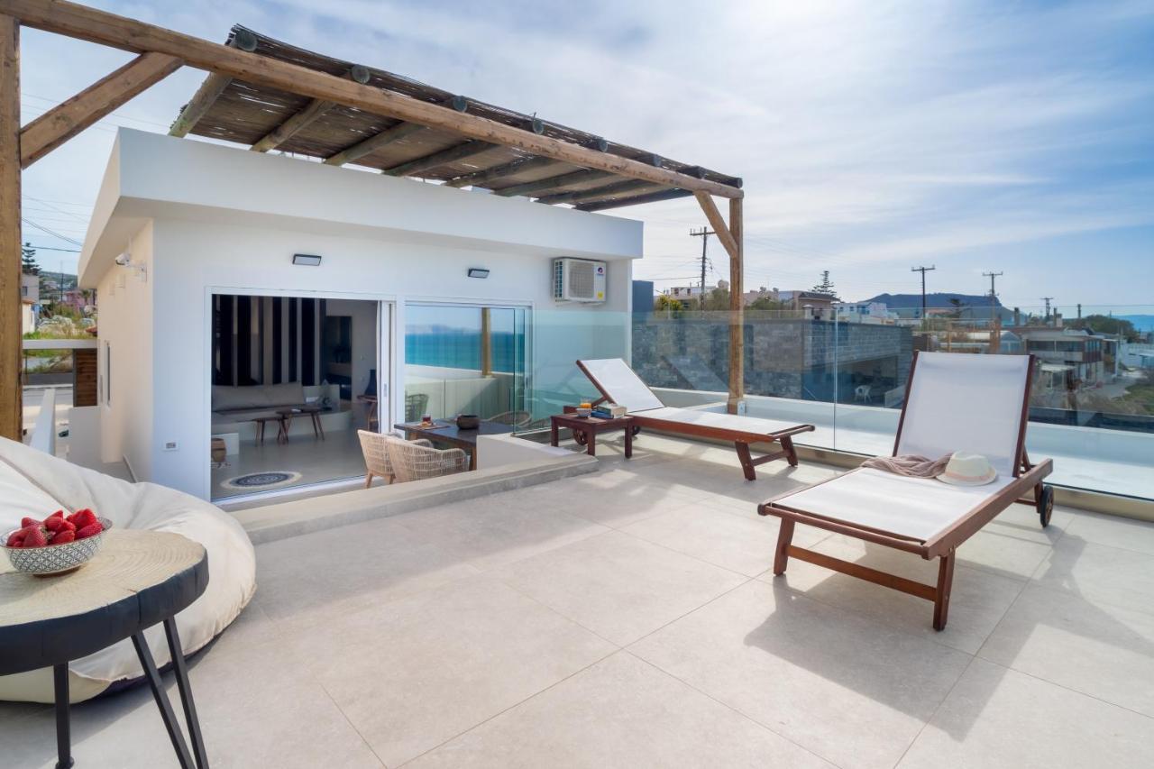 Kokkini Hani Wave, An Idyllic Seafront Suite By Nirousuites מראה חיצוני תמונה